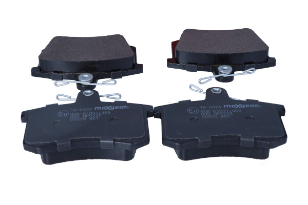 Комплект тормозных колодок, дисковый тормоз - 19-0424 MAXGEAR