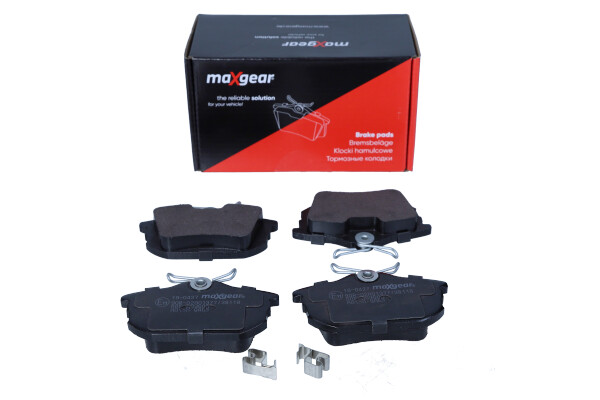 Комплект тормозных колодок, дисковый тормоз - 19-0427 MAXGEAR