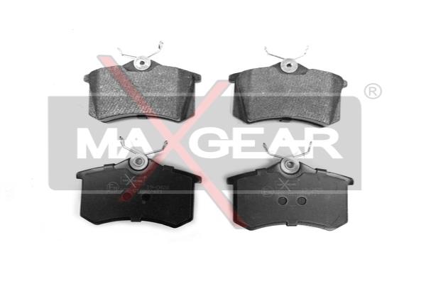 Комплект тормозных колодок, дисковый тормоз - 19-0428 MAXGEAR