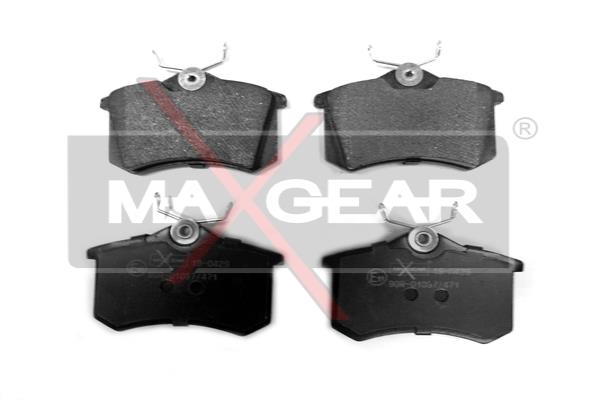 Комплект тормозных колодок, дисковый тормоз - 19-0429 MAXGEAR
