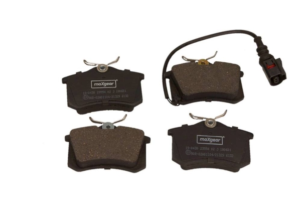 Brake Pad Set, disc brake - 19-0430 MAXGEAR