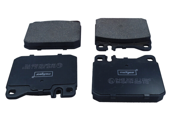 Комплект тормозных колодок, дисковый тормоз - 19-0435 MAXGEAR