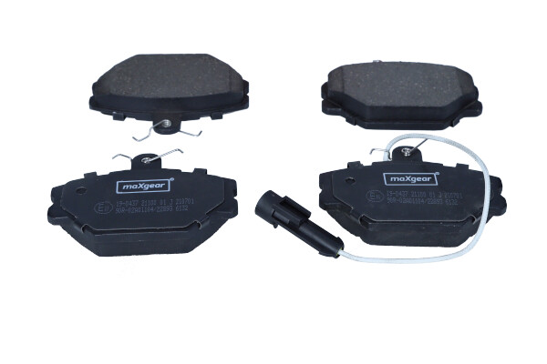 Brake Pad Set, disc brake - 19-0437 MAXGEAR