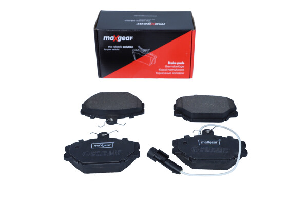 Комплект тормозных колодок, дисковый тормоз - 19-0437 MAXGEAR