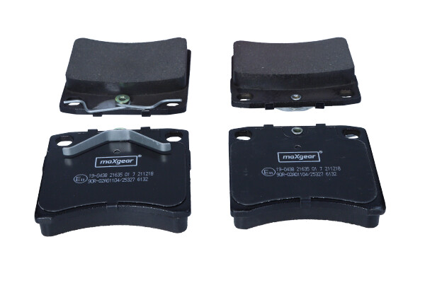 Kit pastiglie freno, Freno a disco - 19-0438 MAXGEAR