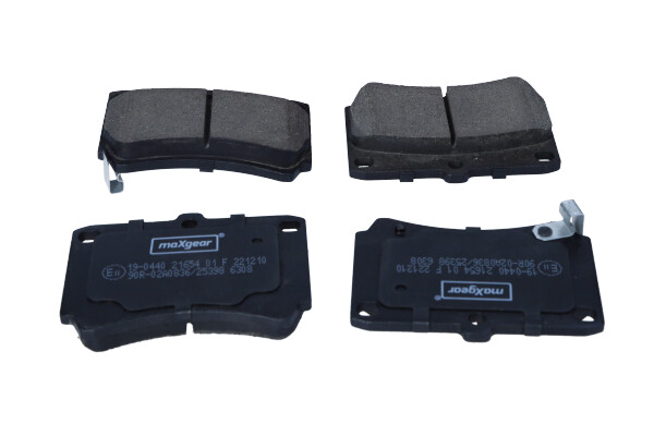 Brake Pad Set, disc brake - 19-0440 MAXGEAR