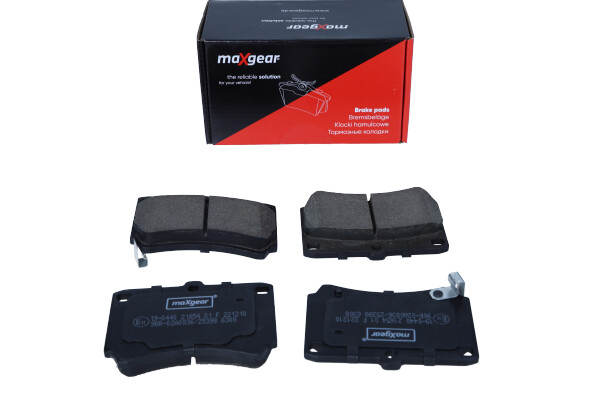 Комплект тормозных колодок, дисковый тормоз - 19-0440 MAXGEAR