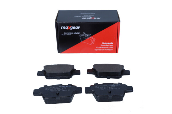 Комплект тормозных колодок, дисковый тормоз - 19-0442 MAXGEAR