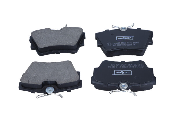 Комплект тормозных колодок, дисковый тормоз - 19-0446 MAXGEAR