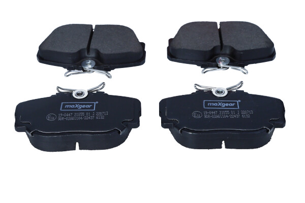 Kit pastiglie freno, Freno a disco - 19-0447 MAXGEAR