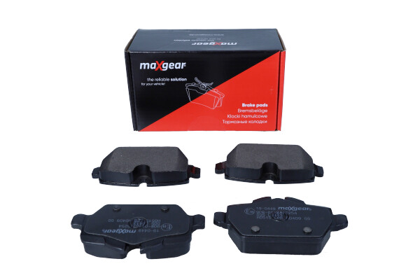 Комплект тормозных колодок, дисковый тормоз - 19-0448 MAXGEAR