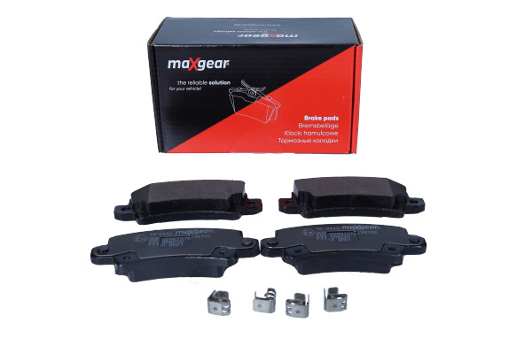 Комплект тормозных колодок, дисковый тормоз - 19-0449 MAXGEAR