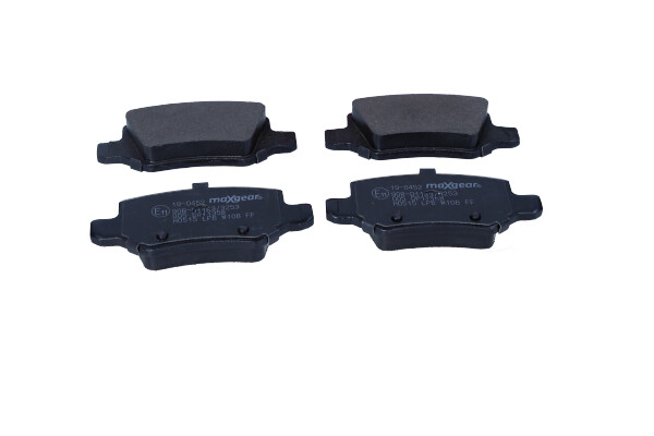 Brake Pad Set, disc brake - 19-0452 MAXGEAR