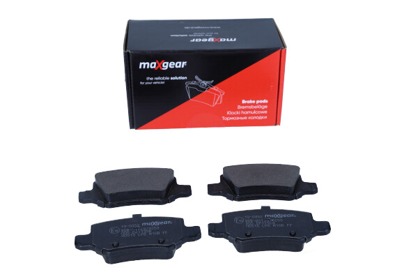 Комплект тормозных колодок, дисковый тормоз - 19-0452 MAXGEAR
