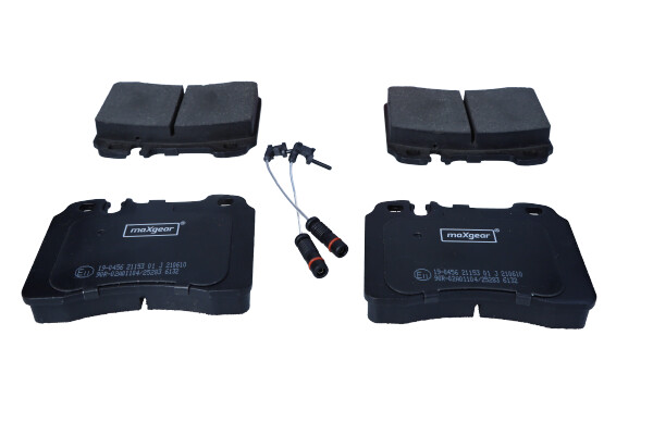 Kit pastiglie freno, Freno a disco - 19-0456 MAXGEAR