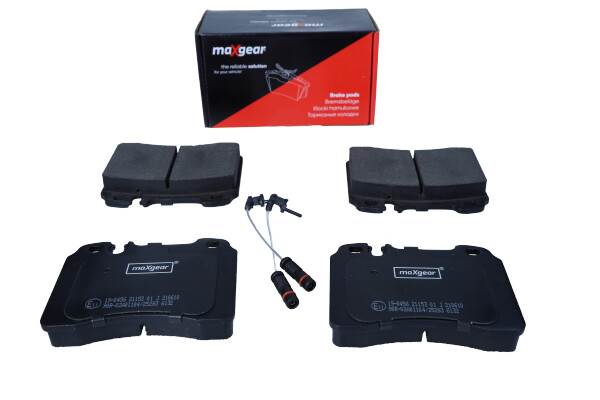 Комплект тормозных колодок, дисковый тормоз - 19-0456 MAXGEAR