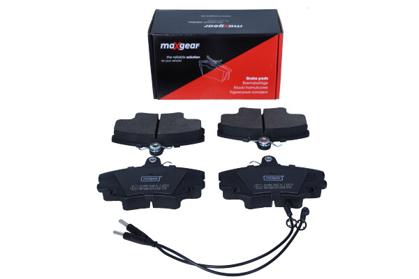 Комплект тормозных колодок, дисковый тормоз - 19-0459 MAXGEAR