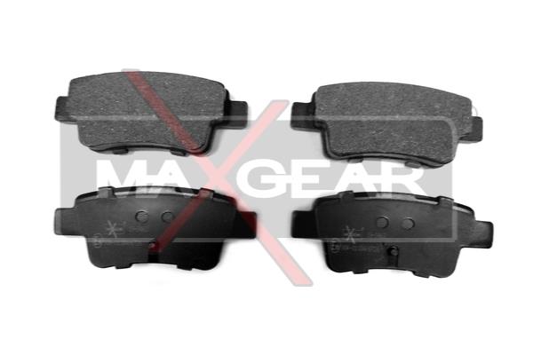 Комплект тормозных колодок, дисковый тормоз - 19-0463 MAXGEAR