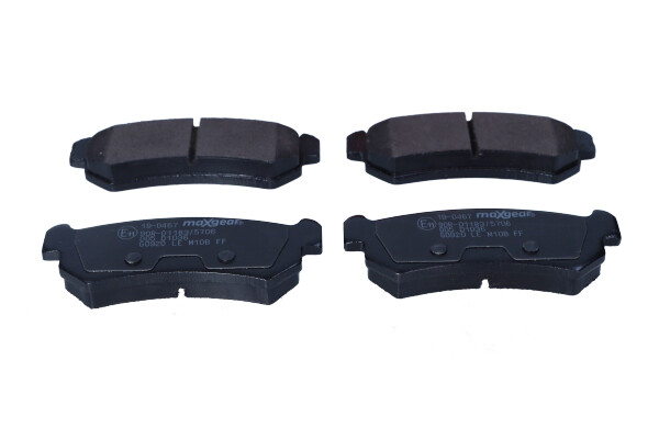 Brake Pad Set, disc brake - 19-0467 MAXGEAR