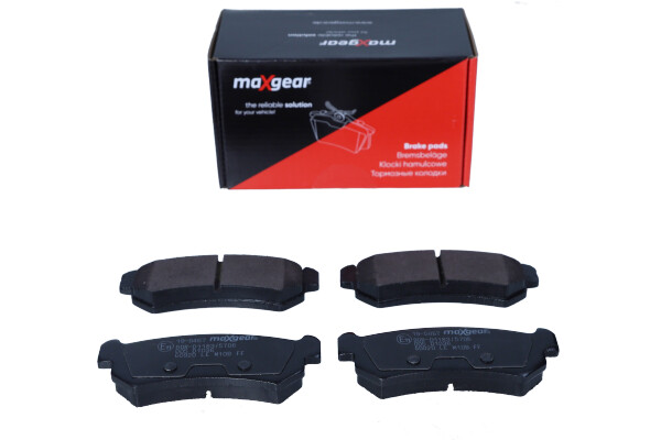 Комплект тормозных колодок, дисковый тормоз - 19-0467 MAXGEAR