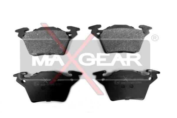 Комплект тормозных колодок, дисковый тормоз - 19-0469 MAXGEAR