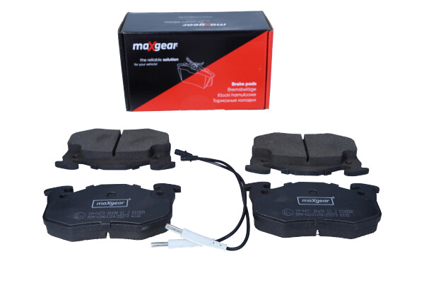 Комплект тормозных колодок, дисковый тормоз - 19-0473 MAXGEAR