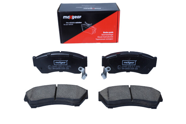 Комплект тормозных колодок, дисковый тормоз - 19-0476 MAXGEAR