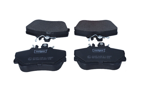 Kit pastiglie freno, Freno a disco - 19-0478 MAXGEAR