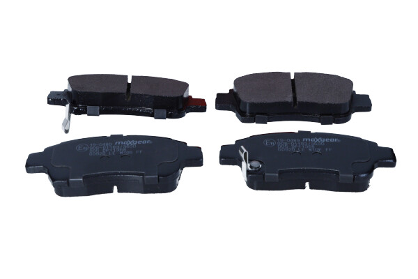 Kit pastiglie freno, Freno a disco - 19-0489 MAXGEAR