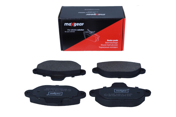 Комплект тормозных колодок, дисковый тормоз - 19-0493 MAXGEAR