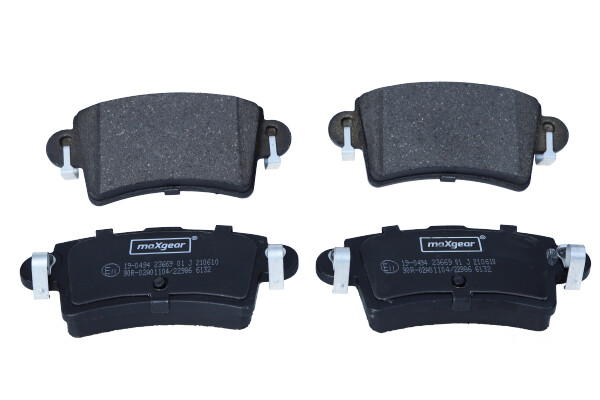 Brake Pad Set, disc brake - 19-0494 MAXGEAR