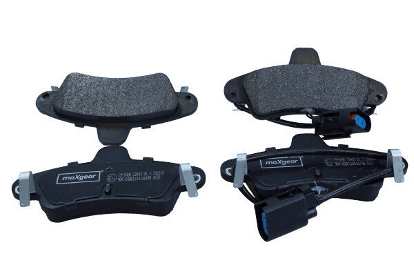 Brake Pad Set, disc brake - 19-0496 MAXGEAR