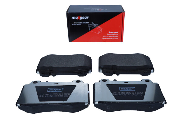 Комплект тормозных колодок, дисковый тормоз - 19-0500 MAXGEAR