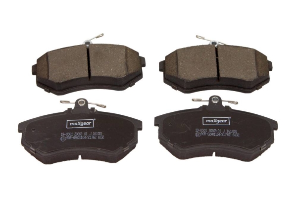 Kit pastiglie freno, Freno a disco - 19-0501 MAXGEAR
