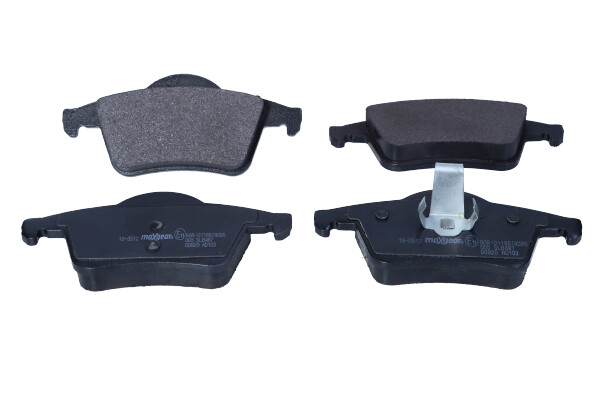 Brake Pad Set, disc brake - 19-0512 MAXGEAR