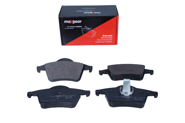 Комплект тормозных колодок, дисковый тормоз - 19-0512 MAXGEAR