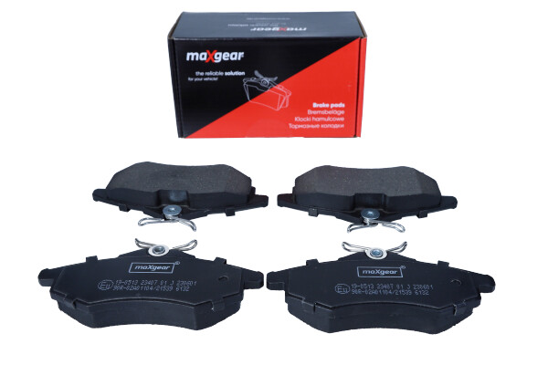 Комплект тормозных колодок, дисковый тормоз - 19-0513 MAXGEAR