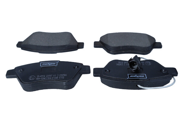 Kit pastiglie freno, Freno a disco - 19-0514 MAXGEAR