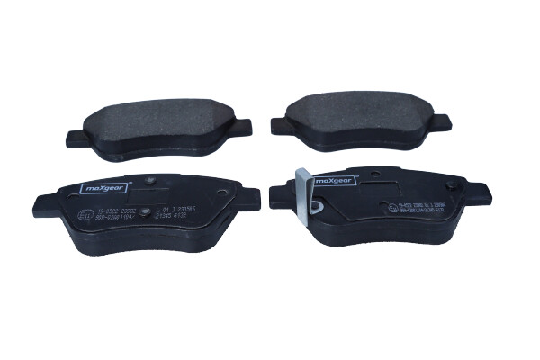 Brake Pad Set, disc brake - 19-0522 MAXGEAR
