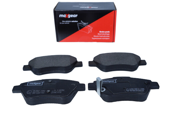 Комплект тормозных колодок, дисковый тормоз - 19-0522 MAXGEAR