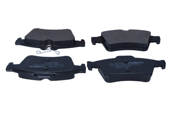 Комплект тормозных колодок, дисковый тормоз - 19-0523 MAXGEAR