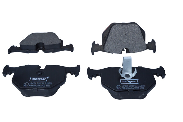 Brake Pad Set, disc brake - 19-0531 MAXGEAR