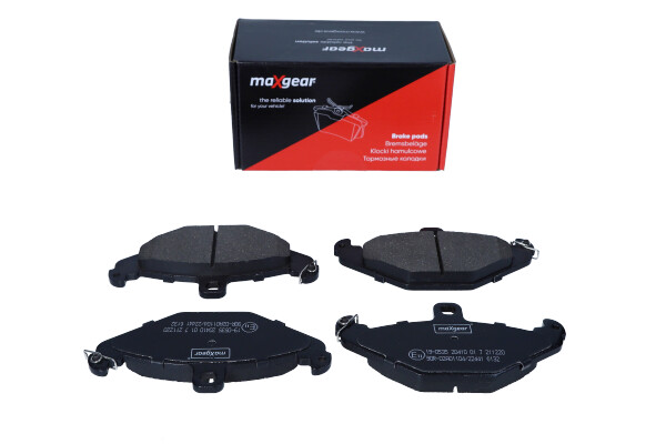 Комплект тормозных колодок, дисковый тормоз - 19-0535 MAXGEAR
