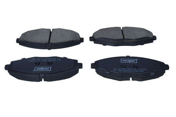 Brake Pad Set, disc brake - 19-0536 MAXGEAR
