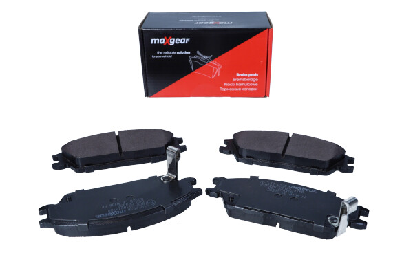 Комплект тормозных колодок, дисковый тормоз - 19-0538 MAXGEAR