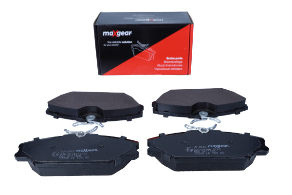 Комплект тормозных колодок, дисковый тормоз - 19-0542 MAXGEAR