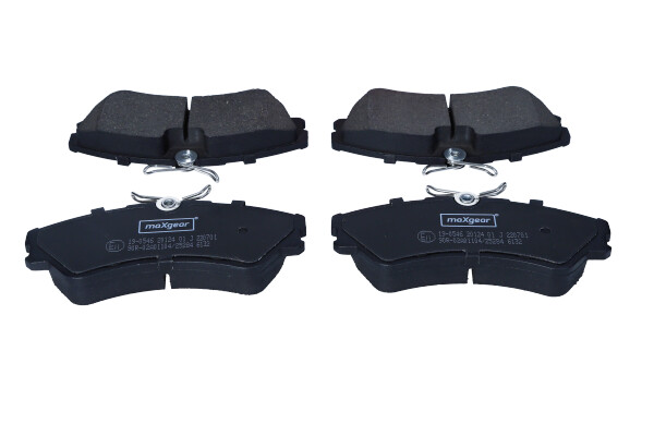 Kit pastiglie freno, Freno a disco - 19-0546 MAXGEAR