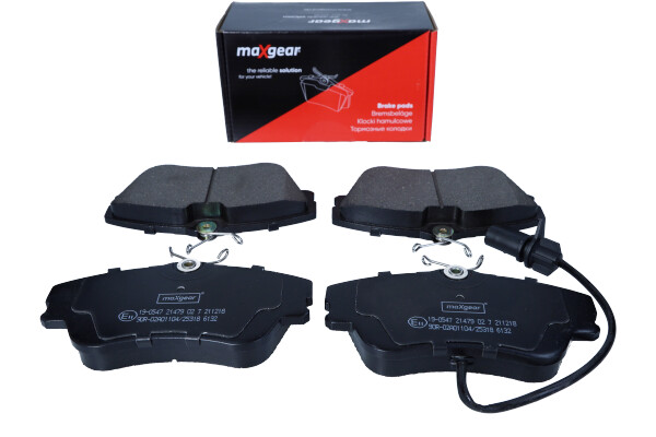 Комплект тормозных колодок, дисковый тормоз - 19-0547 MAXGEAR