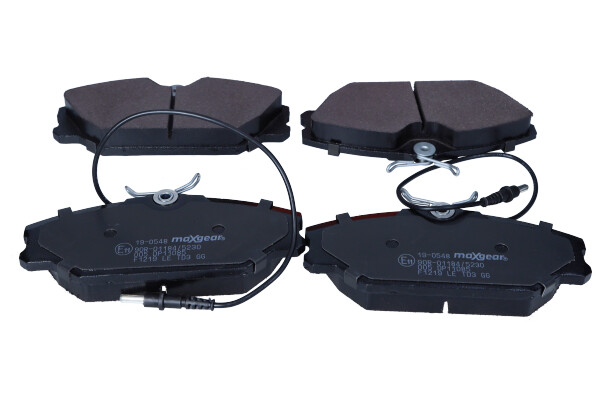 Комплект тормозных колодок, дисковый тормоз - 19-0548 MAXGEAR