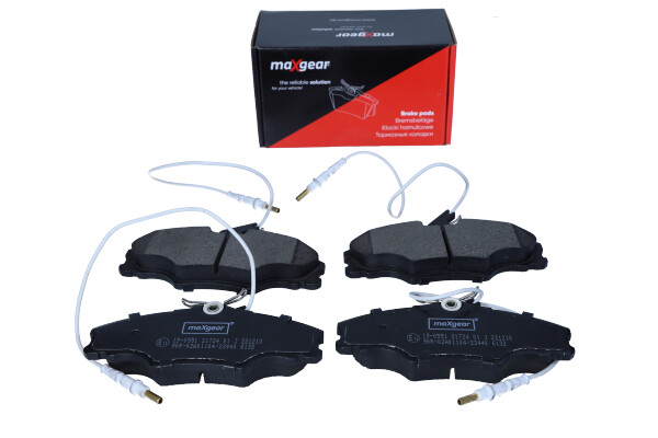 Комплект тормозных колодок, дисковый тормоз - 19-0551 MAXGEAR
